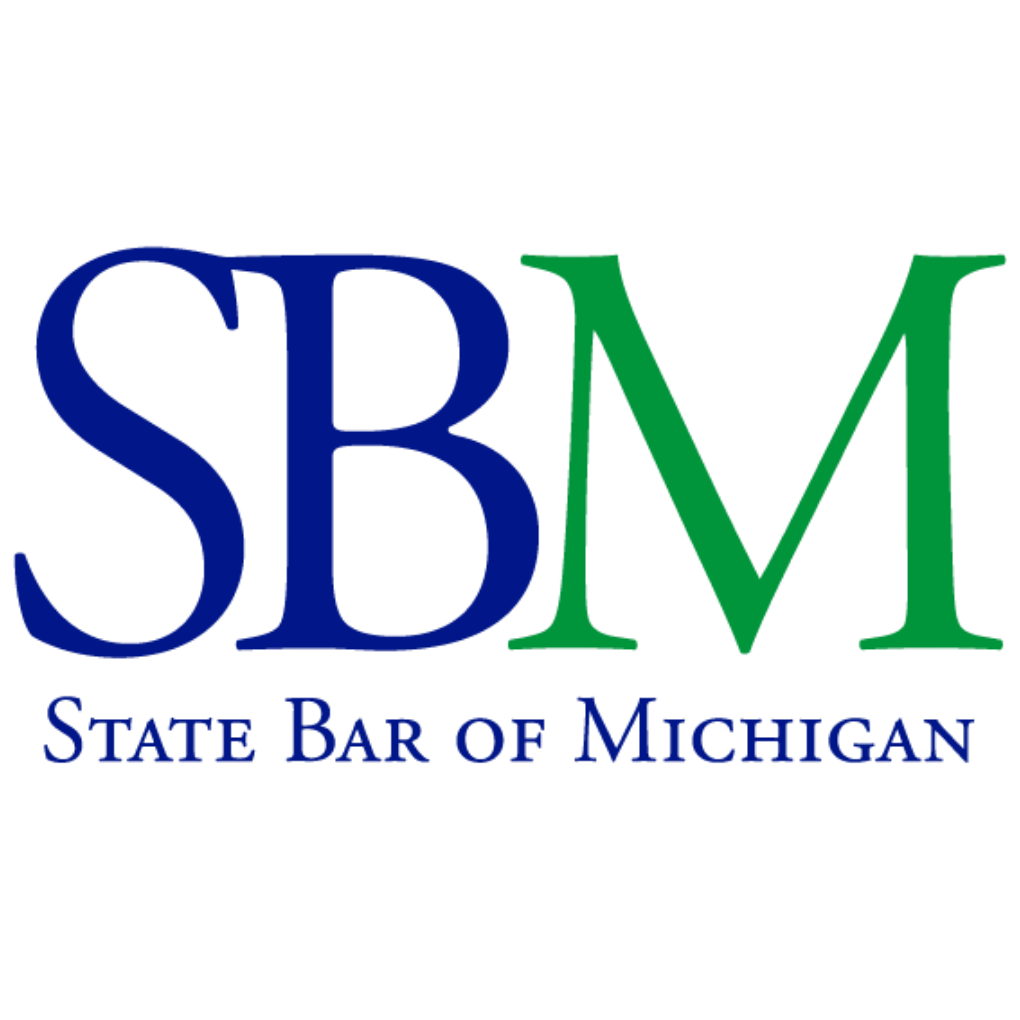the logo for state bar of Michigan